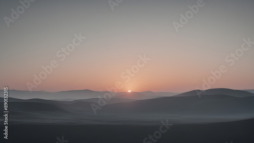 Monochromatic grey background with smooth gradient
