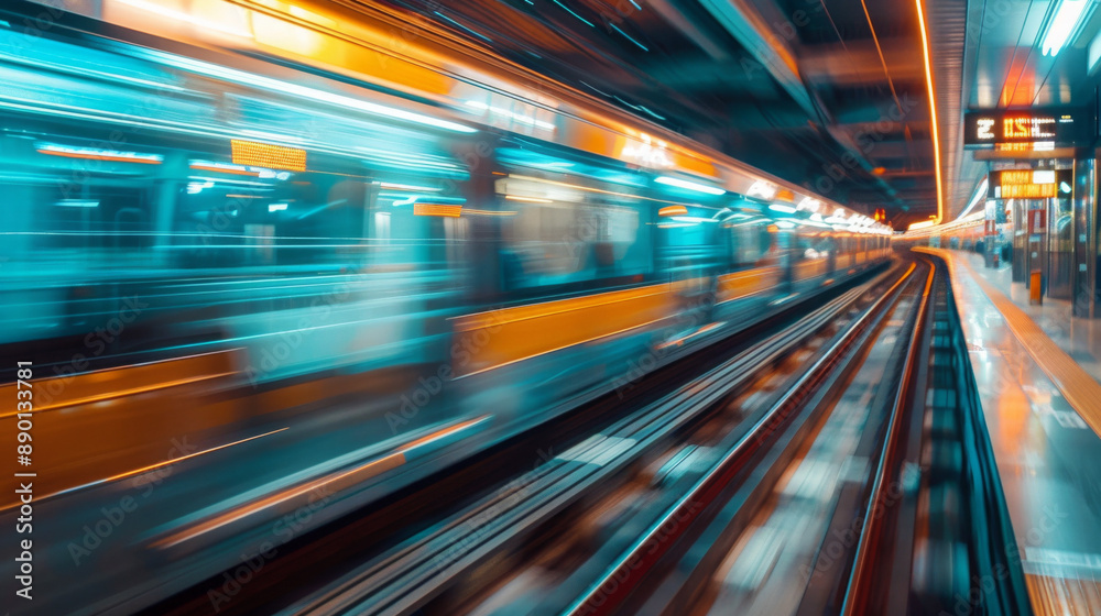 fast moving train, motion blur fast moving train, motion blur