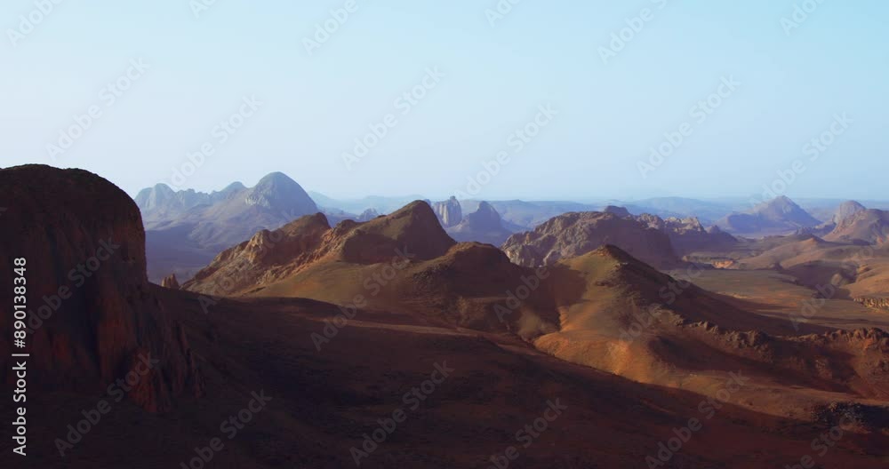 Panoramic view of mountains in the sesert Panoramic view of mountains in the sesert