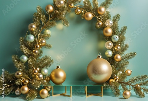 christmas ornament background design