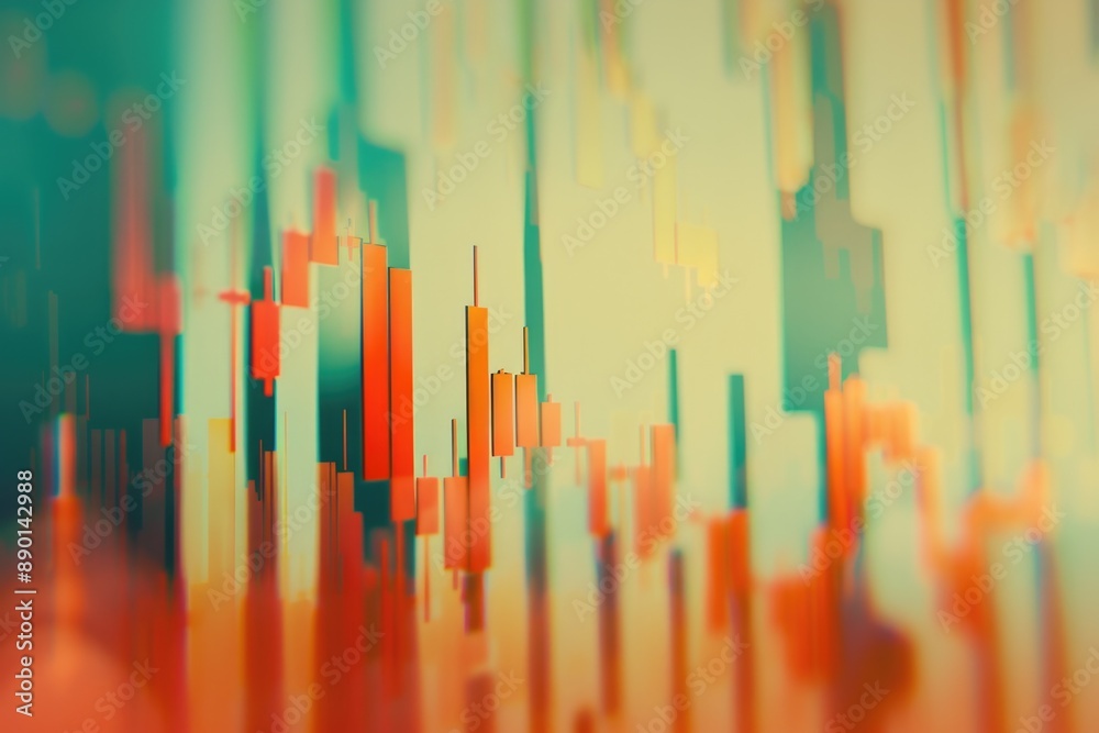 Stock Market Concept. Gain Profits Investing on Wall Street with Exchange Graphs Stock Market Concept. Gain Profits Investing on Wall Street with Exchange Graphs