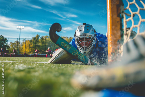 field hockey goalie