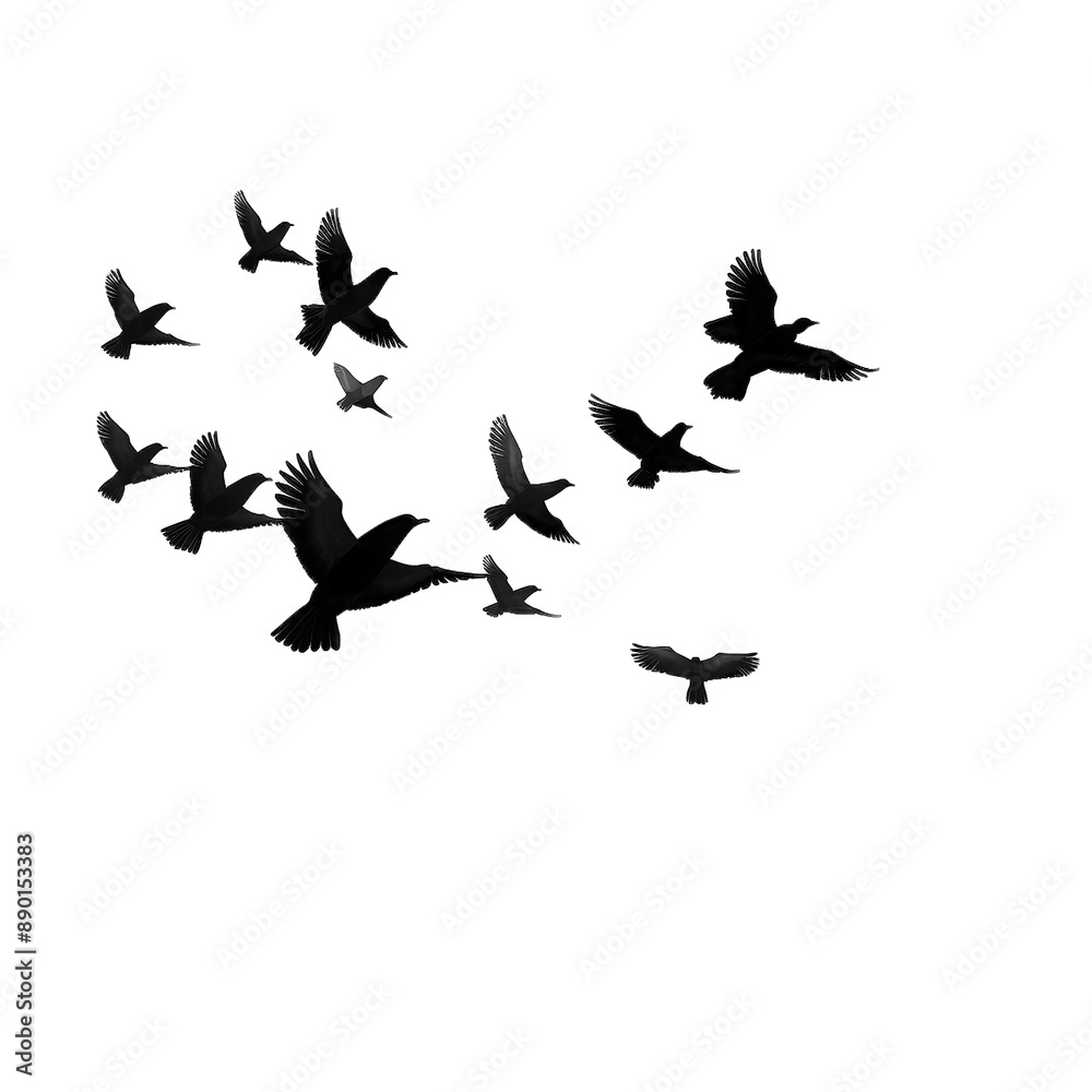 bird silhouette illustration