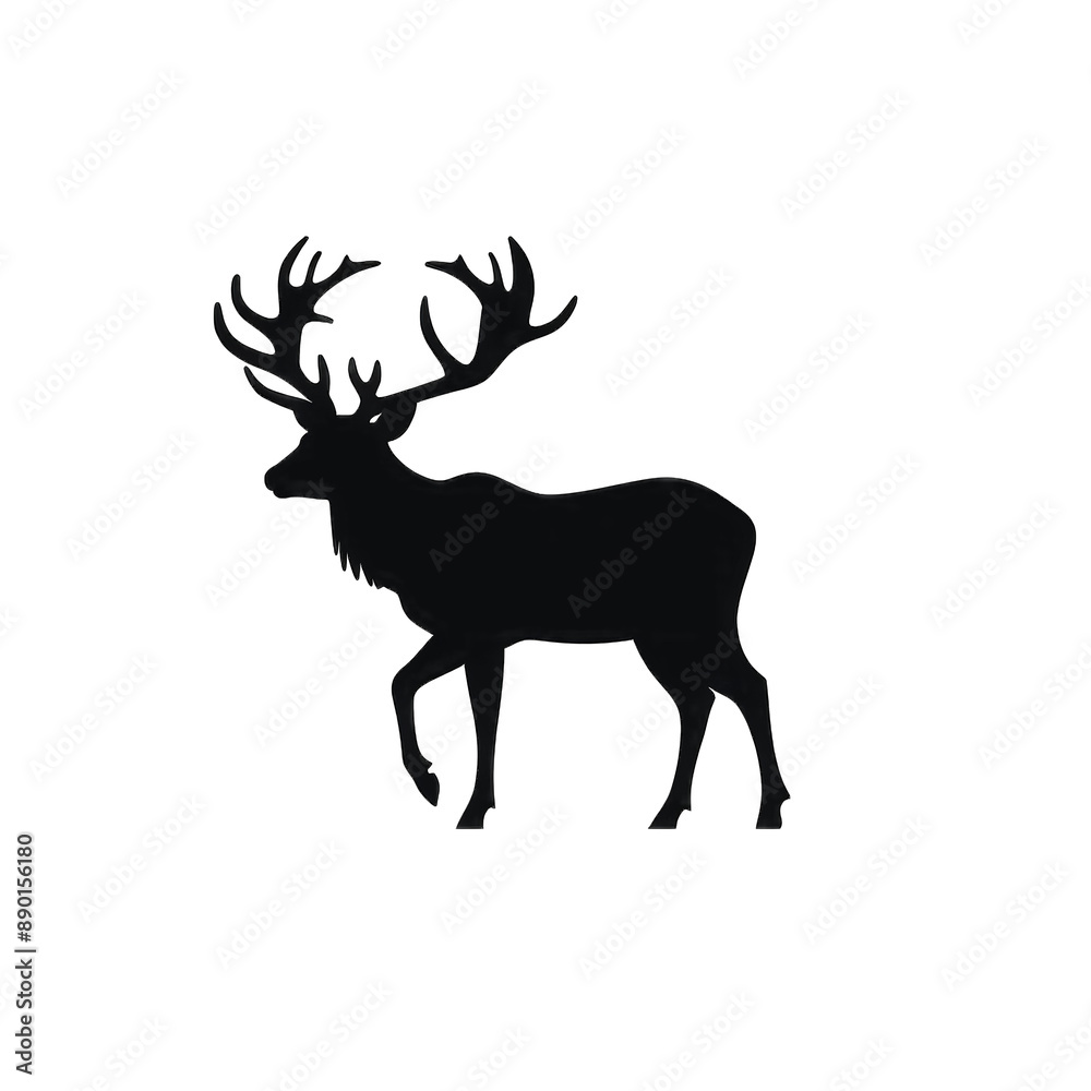 hand drawn animals silhouette set hand drawn animals silhouette set