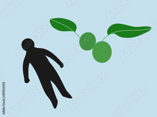 drunk vector illustration flat design
