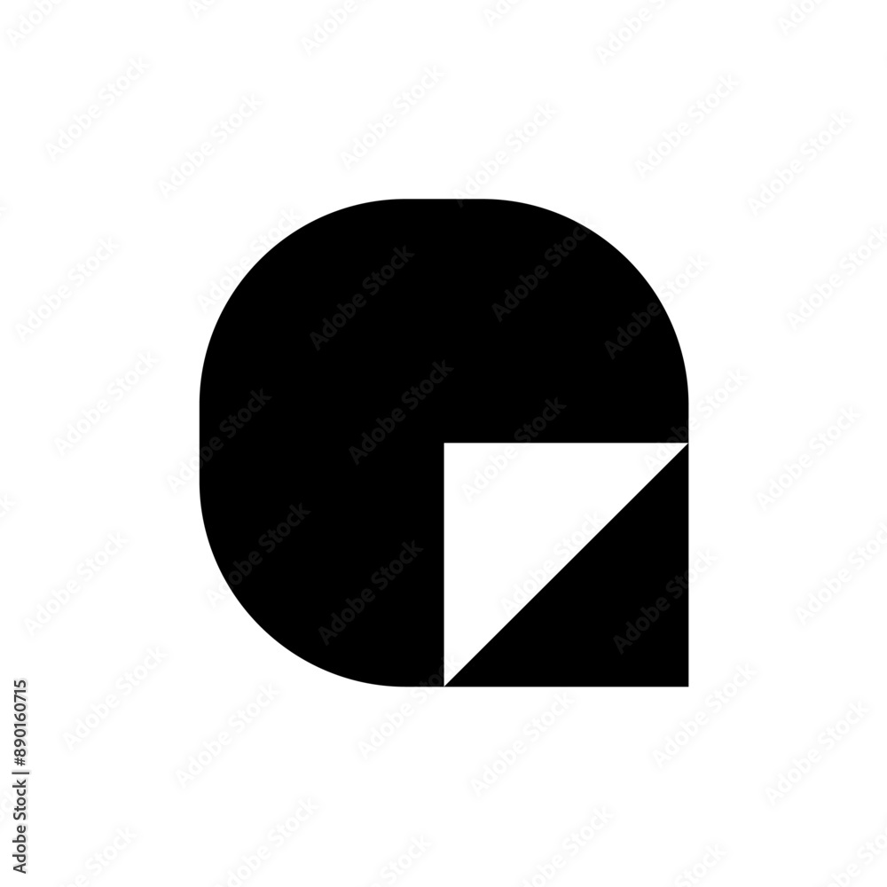 Letter Q logo. Icon design. Template elements. Geometric abstract logos Letter Q logo. Icon design. Template elements. Geometric abstract logos