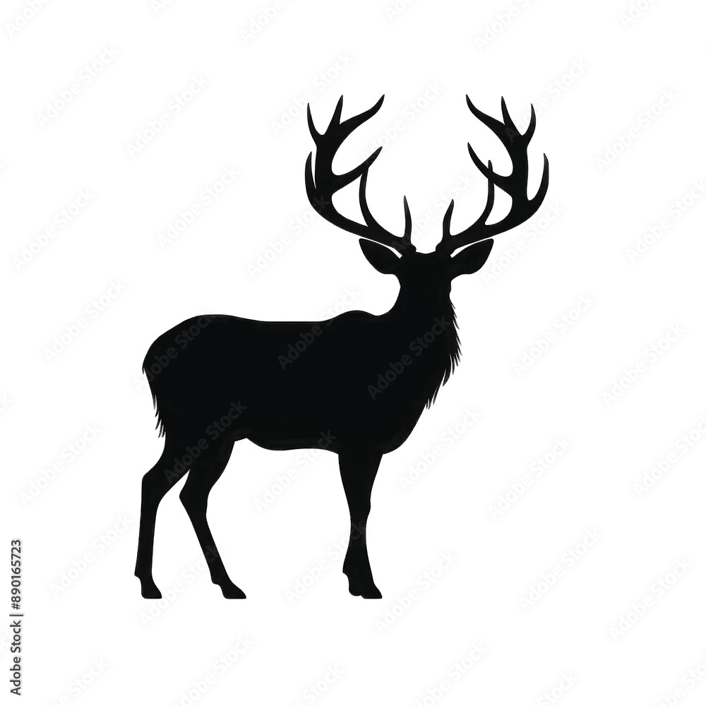hand drawn animals silhouette set hand drawn animals silhouette set