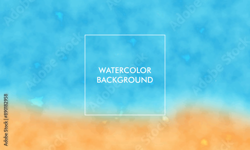 Watercolor Gradient mesh abstract blur texture background with colorful color