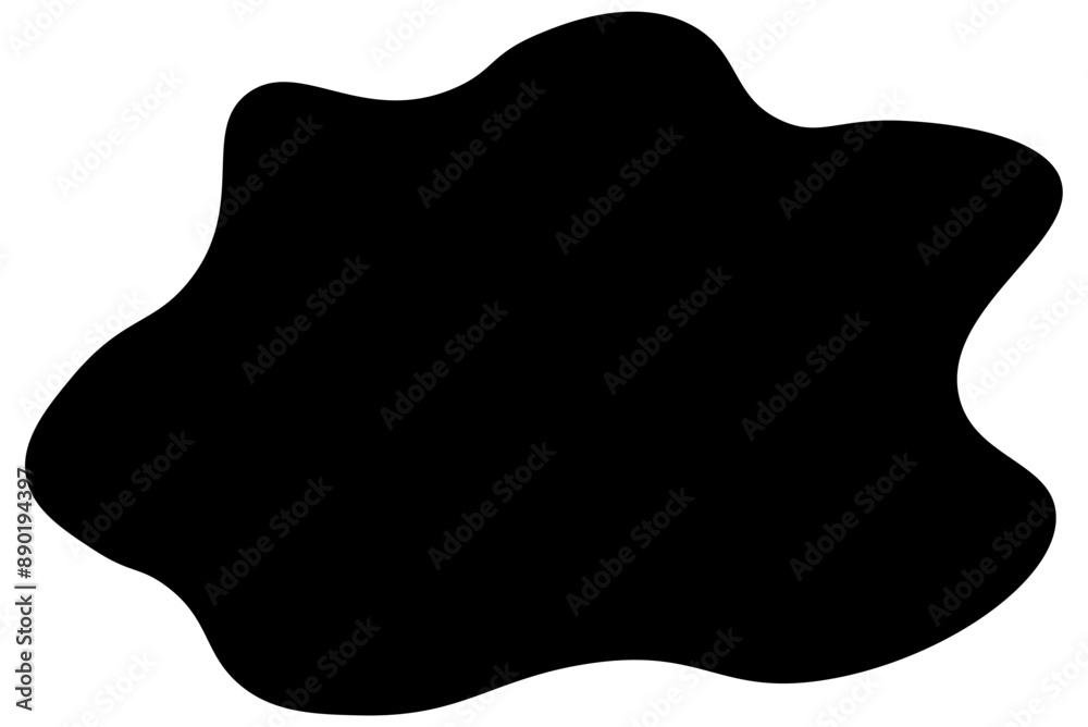 Liquid shape elements set. Vector Liquid shape elements set. Vector