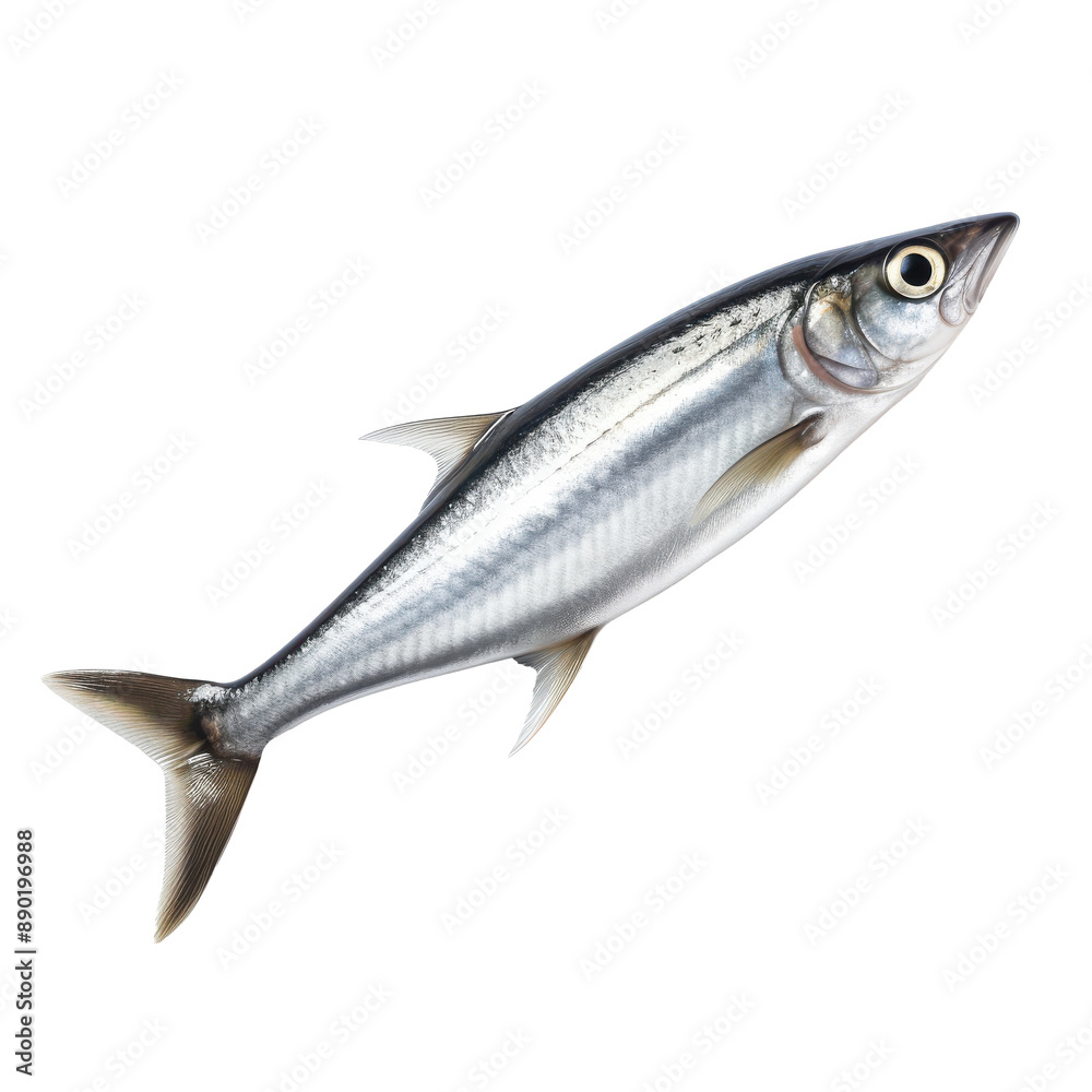 anchovys isolated on the transparent background	