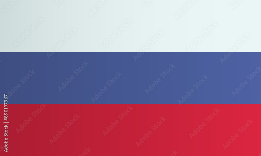 Russian Federetion flag. National flag of Russia. Vector illustration Russian Federetion flag. National flag of Russia. Vector illustration