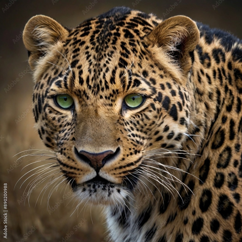 Obraz premium cute sweet leopard