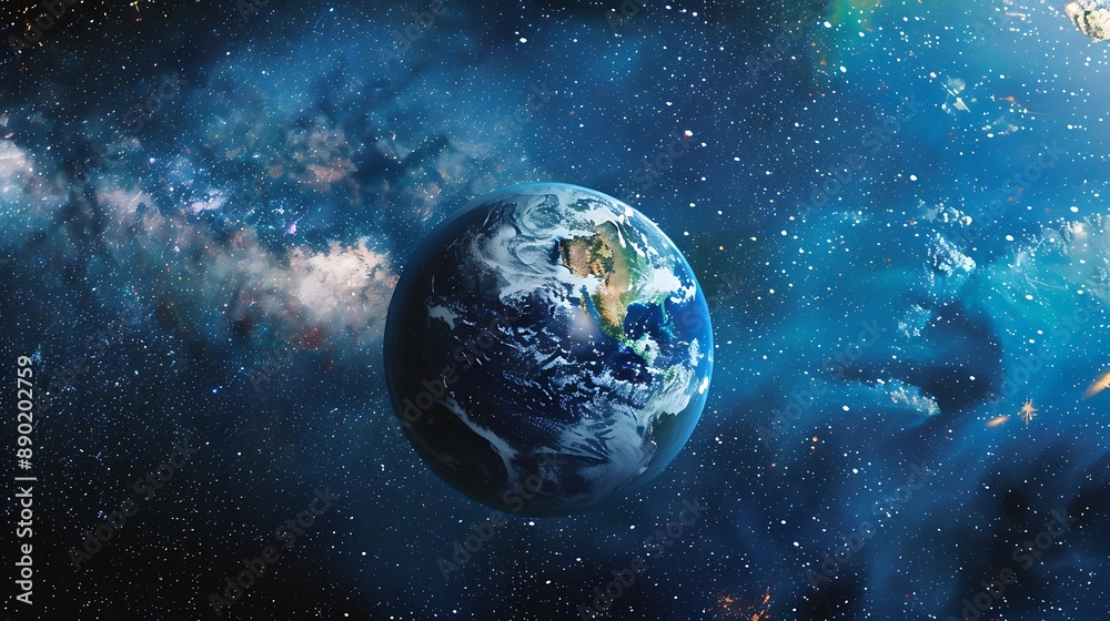 Obraz premium Earth from Space