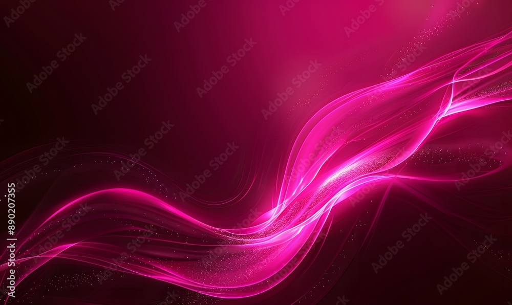 Abstract background pink waves, Generative AI Abstract background pink waves, Generative AI