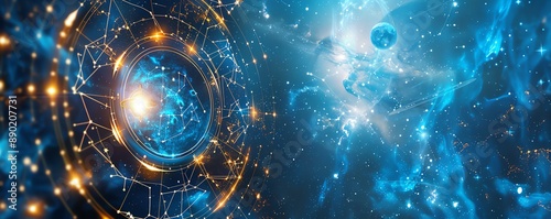 Business and astrology synergy, celestial design