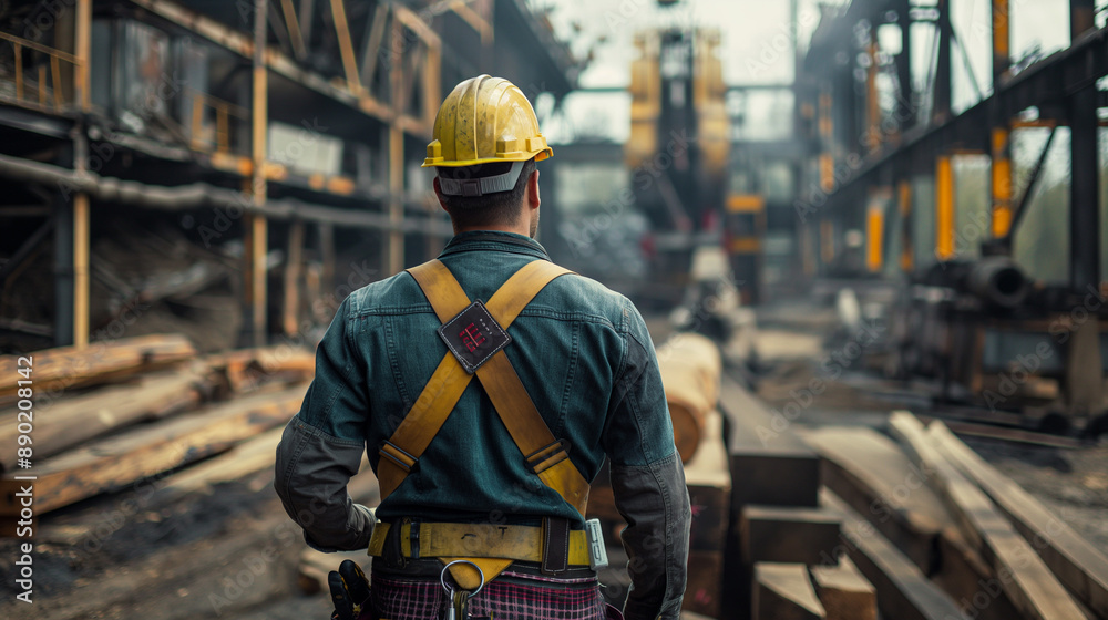 construction worker on site construction worker on site