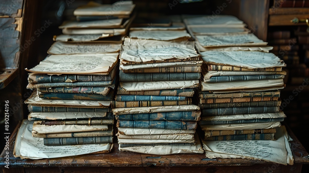 Stack of old books Stack of old books