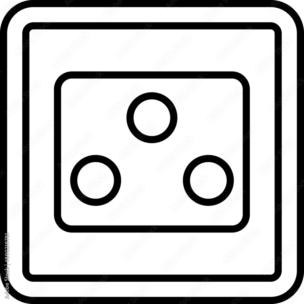 Power Socket Icon Power Socket Icon