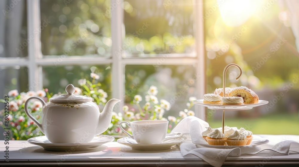 Afternoon Tea by the Window Afternoon Tea by the Window