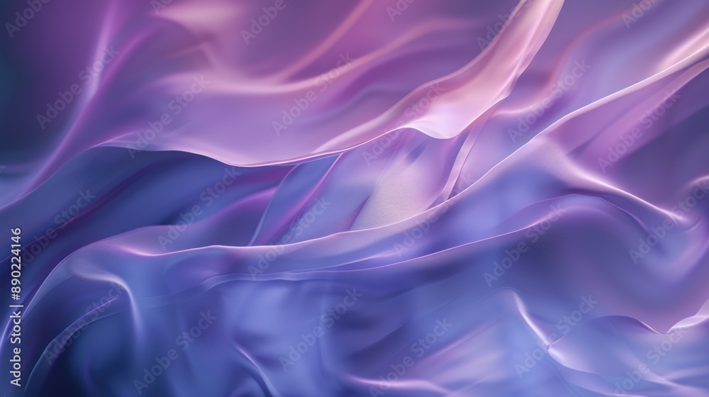 Abstract Purple Silk Drapery Abstract Purple Silk Drapery