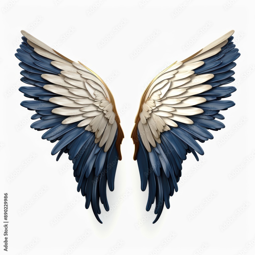 Feathered Wings Design: Vector Art for Mobile Gaming