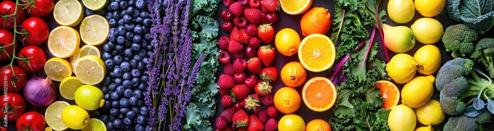 Vibrant Array of Healthy Produce