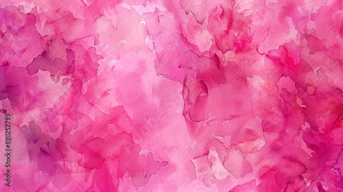 Abstract Pink Watercolor Background