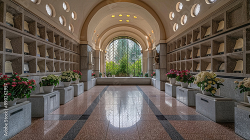 Panoramic View of Serene Columbarium photo