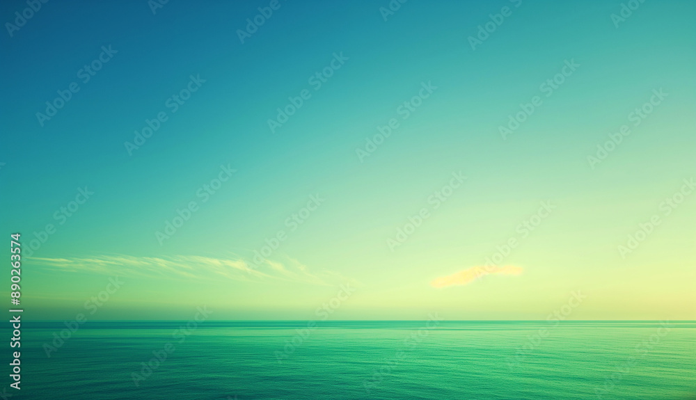 an ocean horizon with turquoise waters and clear sky an ocean horizon with turquoise waters and clear sky