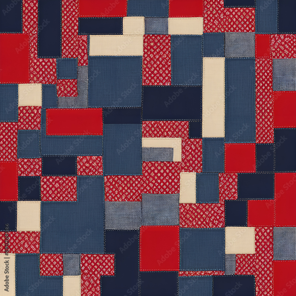 background in patchwork style background in patchwork style