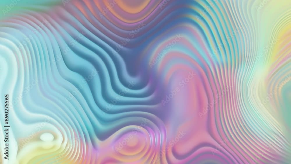 prismatic iridescent gradient surface with wavy motion and abstract shapes, multipurpose background with cool color palette and modern look prismatic iridescent gradient surface with wavy motion and abstract shapes, multipurpose background with cool color palette and modern look