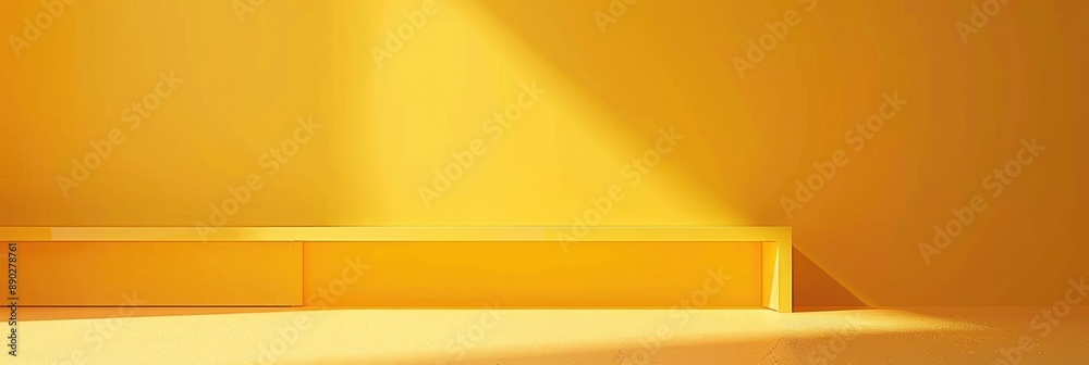 Yellow Studio Background with High-Coloured Gradient for Bright and Vibrant Product Display Yellow Studio Background with High-Coloured Gradient for Bright and Vibrant Product Display