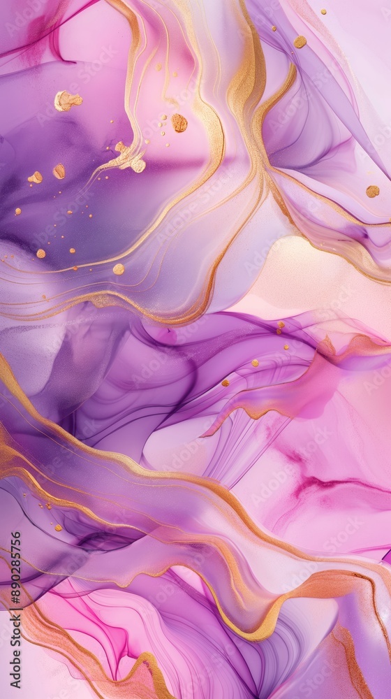 Ethereal Dreamscape: Iridescent Gold and Pastel Hues with Fluid Marble Patterns Ethereal Dreamscape: Iridescent Gold and Pastel Hues with Fluid Marble Patterns