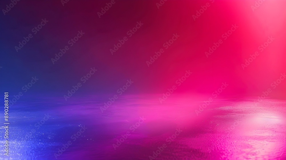 Vibrant Neon Gradient Background for Fashion and Product Concept Display