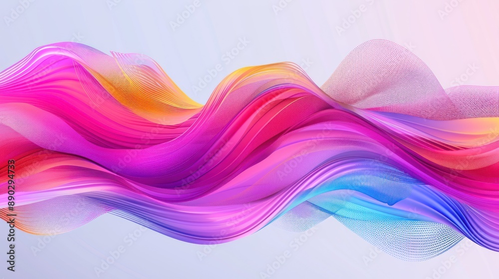 Abstract Wave of Colors Abstract Wave of Colors