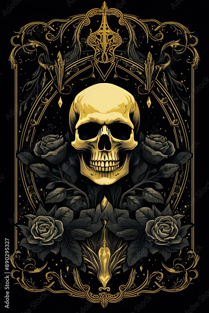 Vivid Skull Art Symbolizing Spirit, Religion, and Dark Interpretations in Tarot Card Readings for Deep Spiritual and Occult Insights Vivid Skull Art Symbolizing Spirit, Religion, and Dark Interpretations in Tarot Card Readings for Deep Spiritual and Occult Insights