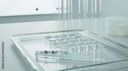 test tubes in laboratory