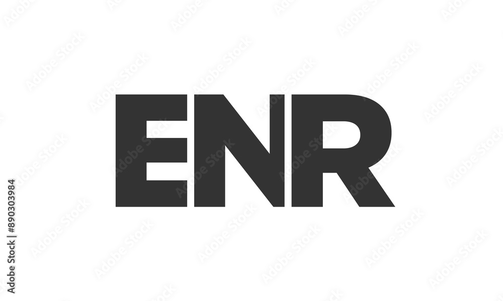 ENR logo design template with strong and modern bold text. Initial based vector logotype featuring simple and minimal typography. Trendy company identity. ENR logo design template with strong and modern bold text. Initial based vector logotype featuring simple and minimal typography. Trendy company identity.
