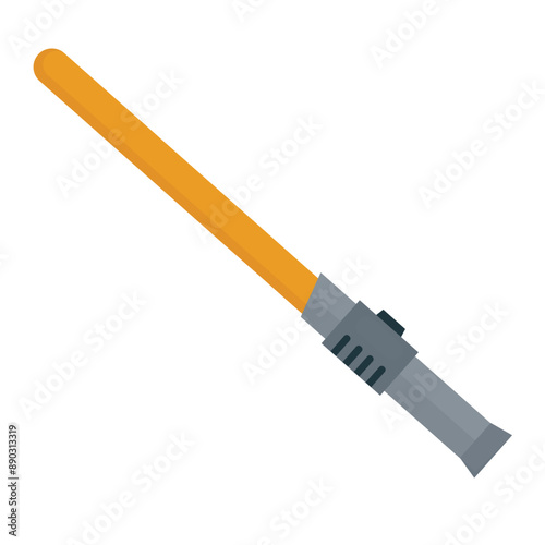 Light saber icon clipart avatar logtotype isolated vector illustration