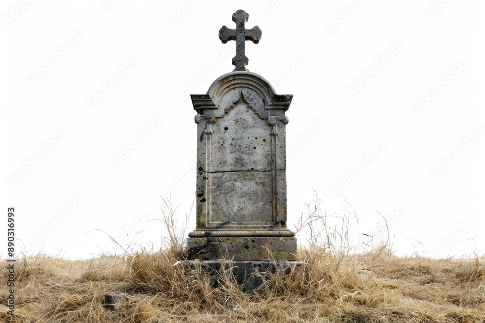 tombstone gravestone Isolated on white background tombstone gravestone Isolated on white background