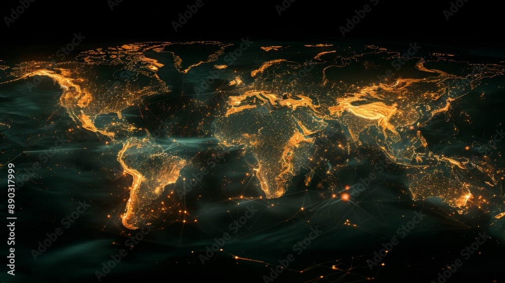Glowing World Map with Abstract Network
world map Glowing World Map with Abstract Network
world map