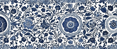 Chinese Pattern, abstract illustration