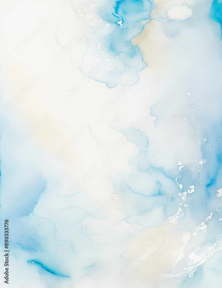abstract background - abstract light blue splashes background - Generative AI abstract background - abstract light blue splashes background - Generative AI