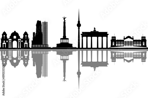 berlin germany city skyline