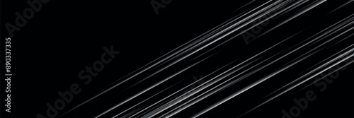 abstract white and silver light gray gradient with metal texture wall floor diagonal background tech soft dark black clean modern.