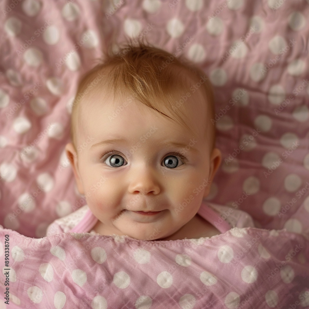 beautiful newborn baby girl with pacifier beautiful newborn baby girl with pacifier