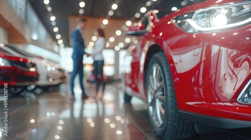 Wallpaper Mural The car dealership interior Torontodigital.ca