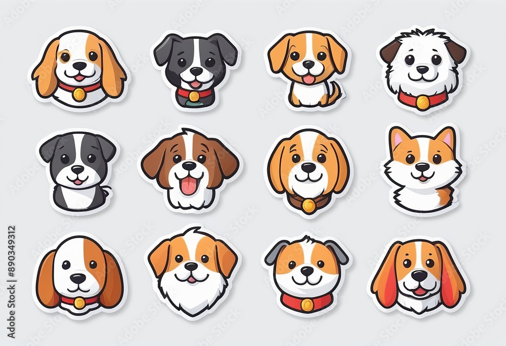 Funny Mascot and Cartoon Character Stickers for Branding Funny Mascot and Cartoon Character Stickers for Branding