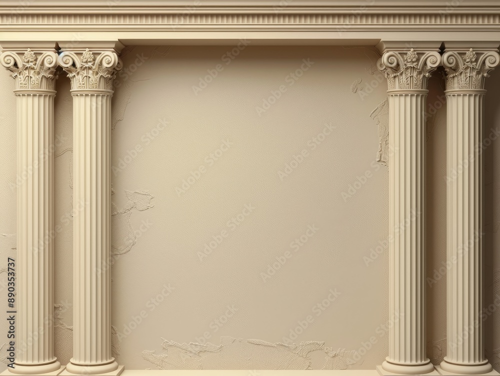 Elegant Classical Columns Design Elegant Classical Columns Design