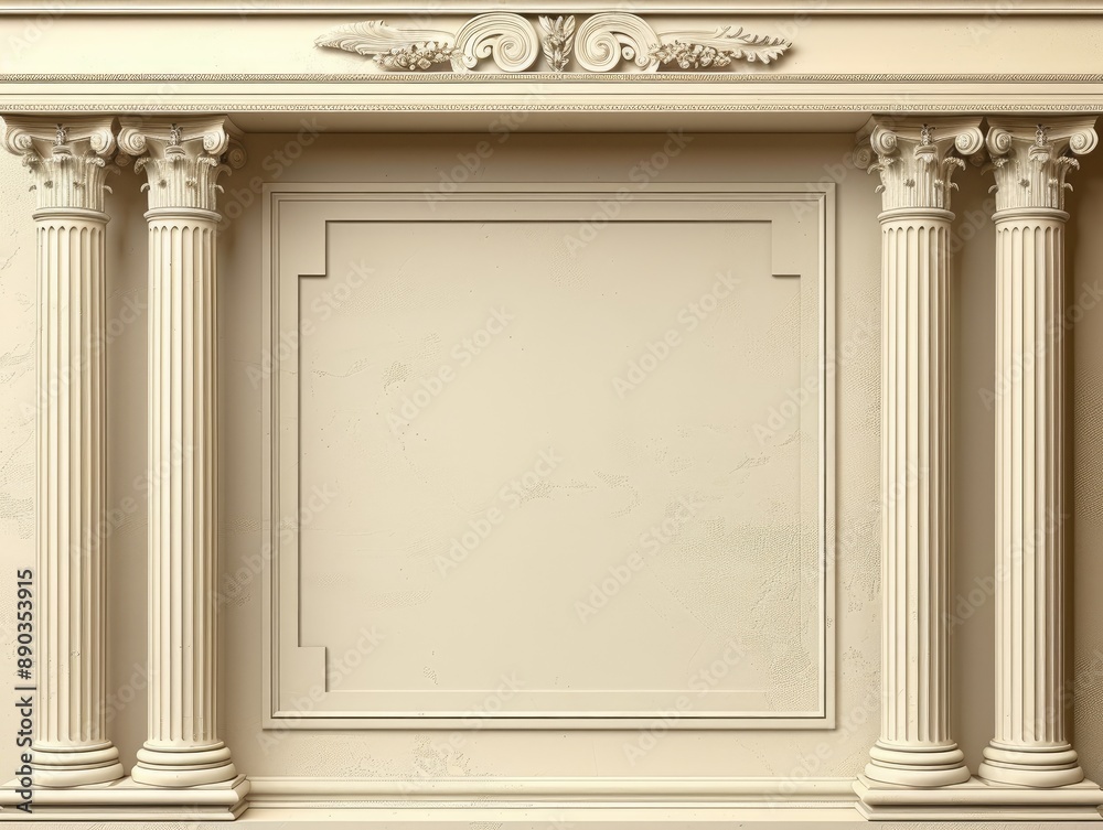 Obraz premium Classical Column Architecture